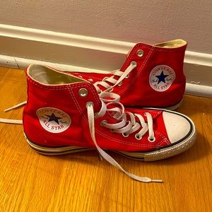 Like new high top converse